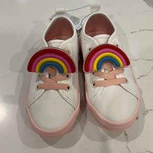 Old navy leather rainbow sneakers